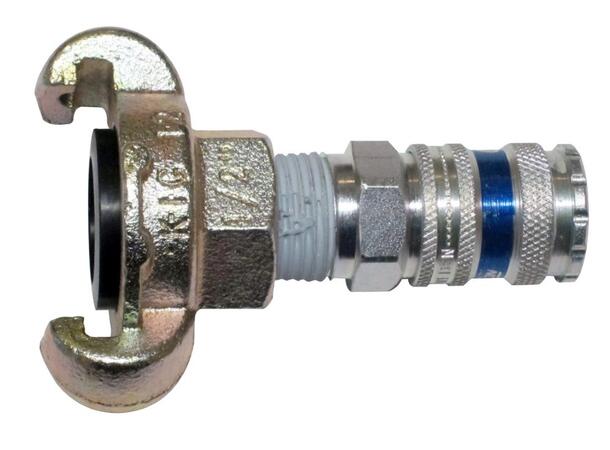 Adapter from claw coupling to CEJN type